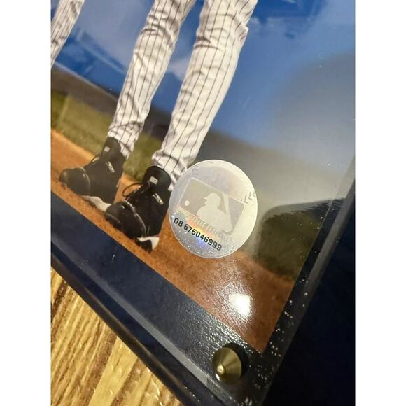 MLB ALEX RODRIGUEZ & DEREK JETER NY YANKEES 14"x11" Photo And 2 Cards Wooden - Picture 7 of 11